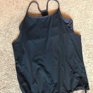 Racerback Tank w Built In Bra